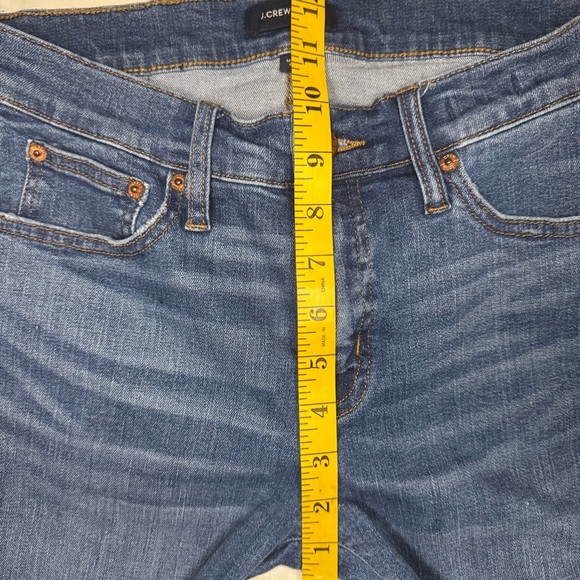 J Crew Toothpick Classic Blue Women's Jeans Size 28.     #29 - Picture 6 of 11